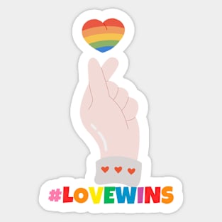 Love Wins Sticker